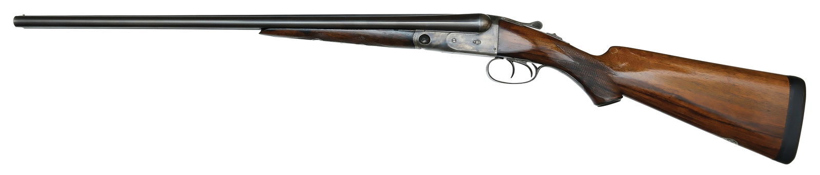 SCARCE PARKER VH GRADE 28 GAUGE.: SN. 152177. Cal. 28ga. Built in 1910 on a 0 frame with 26" brls (reduced 24") that have matted concave top rib with white mid and brass front bead. Flats with unstruck weight of 2lbs. 4oz. Splint