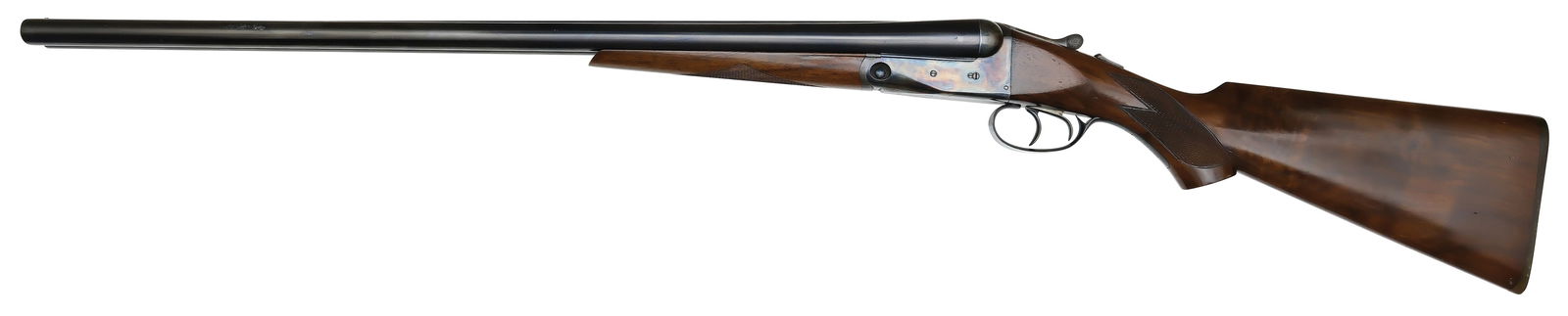 STUNNING HIGH ORIGINAL CONDITION LATE PRODUCTION PARKER TROJAN 12 BORE WITH ORIGINAL SHIPPING CRATE (1 of 12)