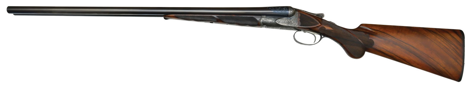 FABULOUS A.H. FOX DE GRADE 12 BORE GAME GUN. (1 of 8)