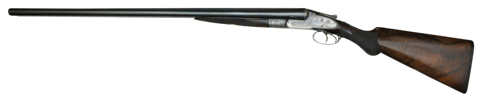 HARD TO FIND ORIGINAL CONDITION LEFEVER ARMS CO. DE GRADE 12 BORE. (1 of 8)