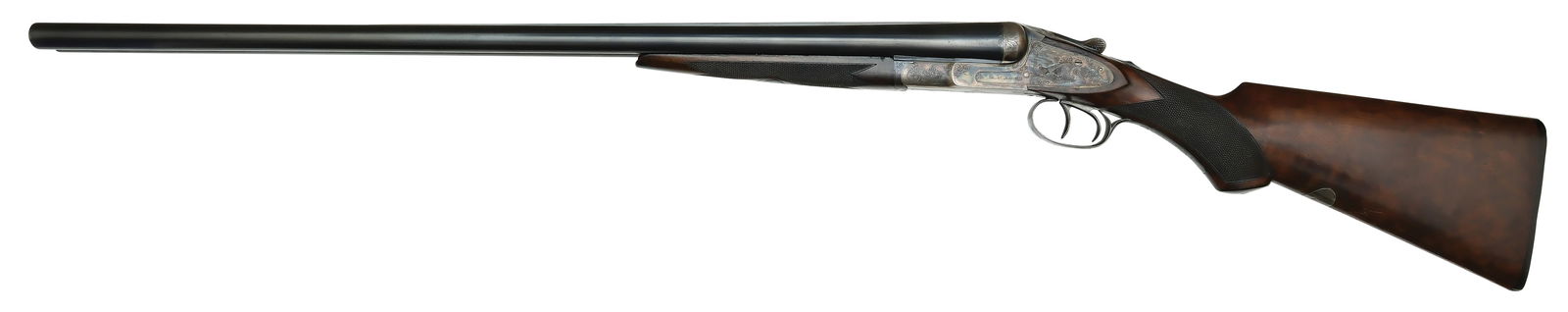 SUPERIOR HIGH ORIGINAL CONDITION L.C. SMITH GRADE 3 10 BORE SHOTGUN. (1 of 8)