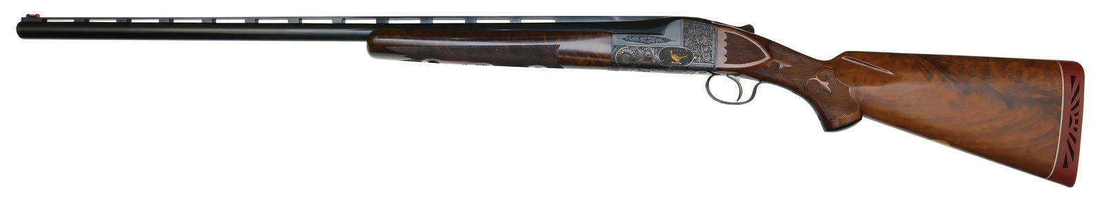 BEAUTIFUL HIGH ORIGINAL CONDITION ITHACA GRADE 5 SINGLE BARREL TRAP 12 BORE SHOTGUN. (1 of 9)