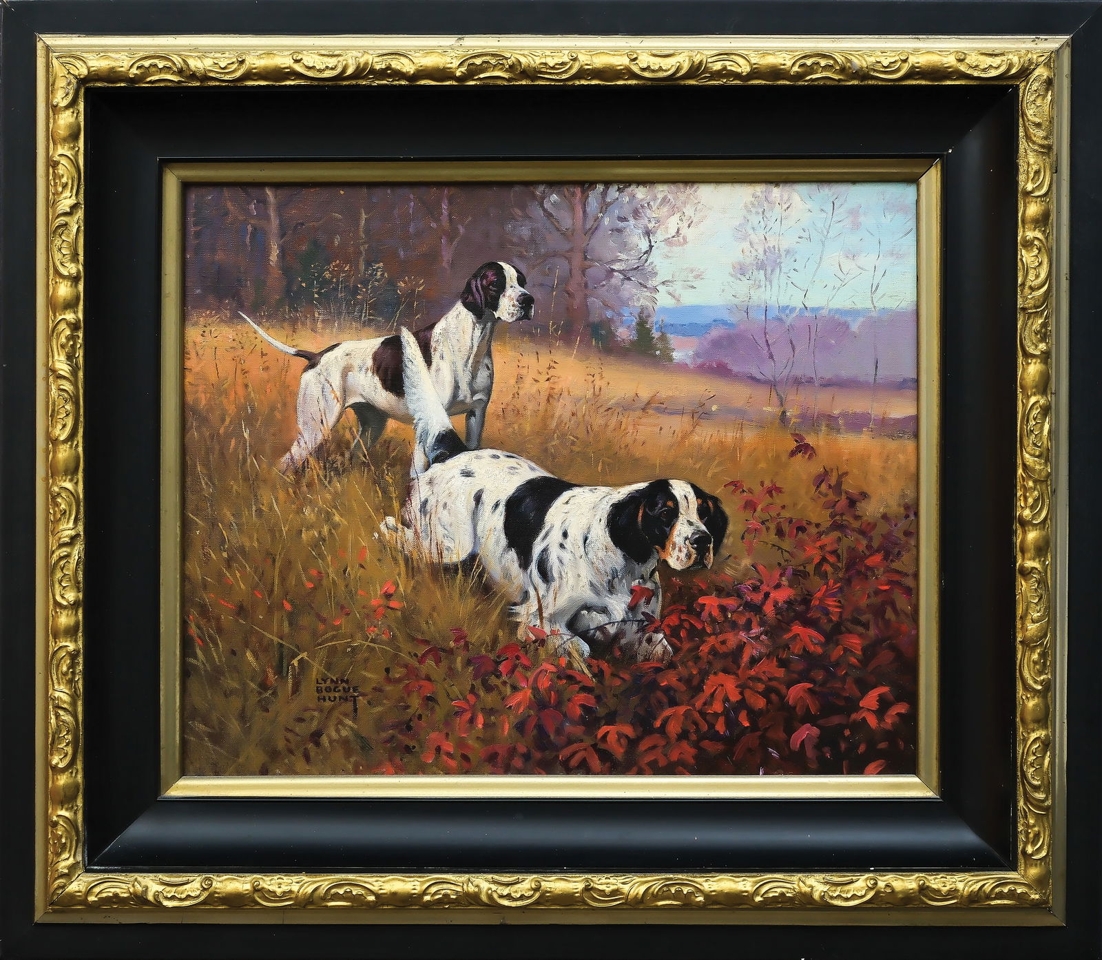 Lynn Bogue Hunt (1878-1960), oil on canvas. (1 of 1)