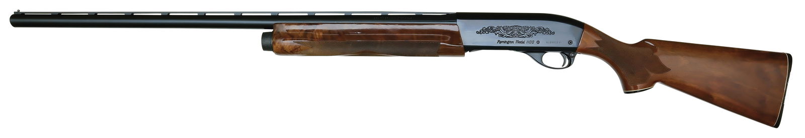 HIGH ORIGINAL CONDITION REMINGTON MODEL 1100 12 GAUGE SHOTGUN. (1 of 2)