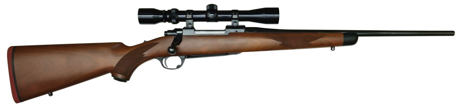 NEAR MINT RUGER M77 RIFLE IN .250 SAVAGE CALIBER. (1 of 2)