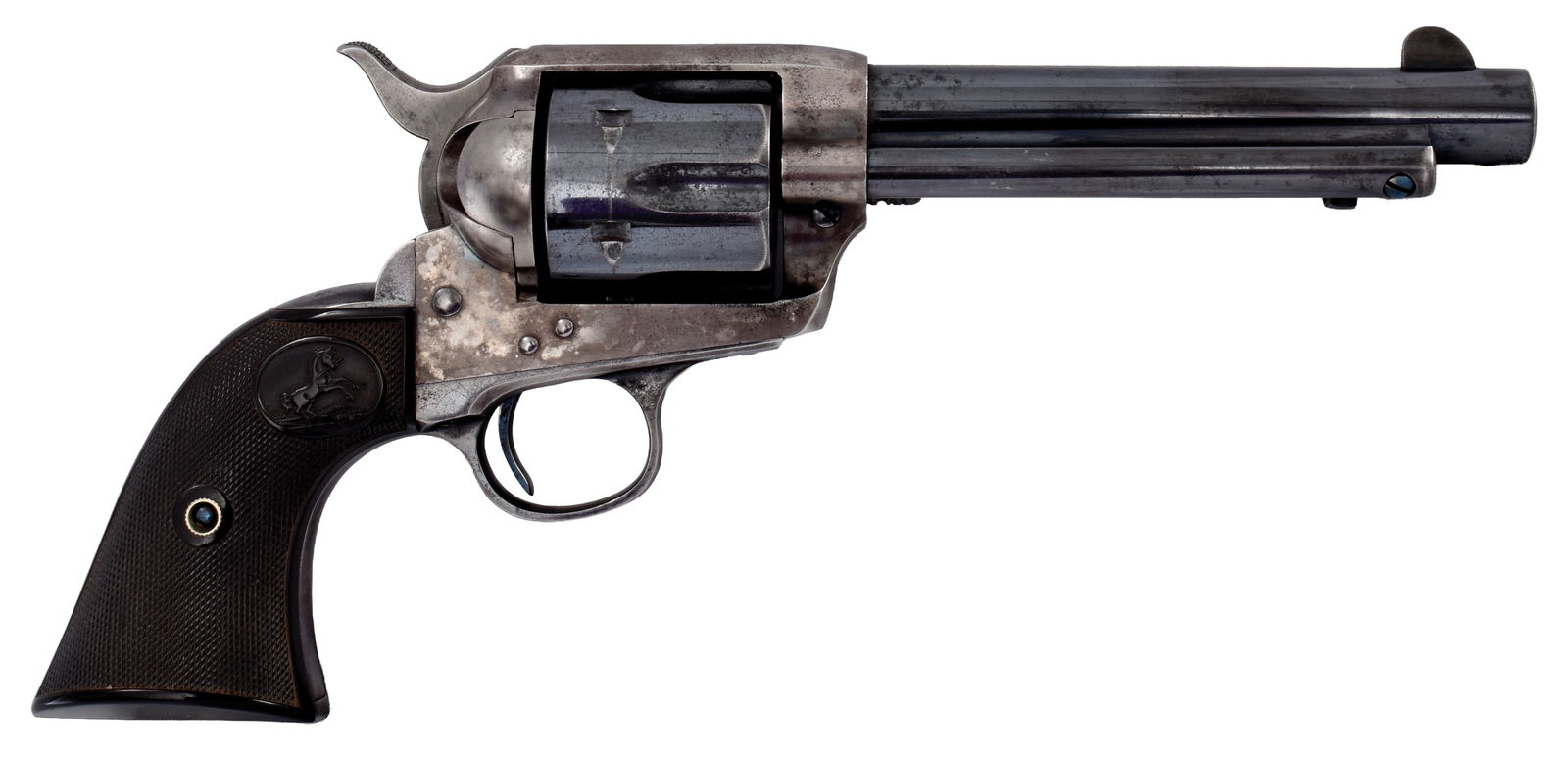 GOOD CLEAN ORIGINAL COLT SINGLE ACTION ARMY IN .38-40. (1 of 3)