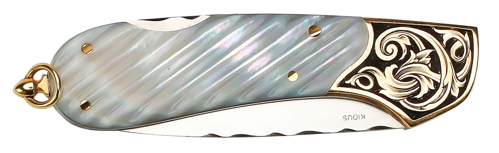 Joe Kious Custom Folding Knife - 5