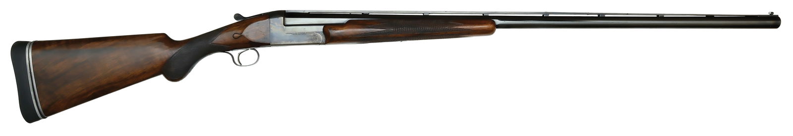 A. FRANCOTTE SINGLE BARREL TRAP 12 BORE SHOTGUN. (1 of 2)