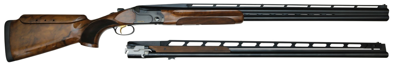 SUPER COOL BERETTA DT 10 TRIDENT TWO BARREL SET WITH CASE. (1 of 5)