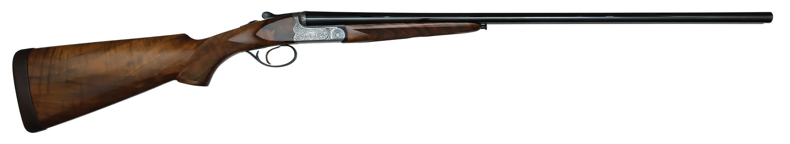 SUPERB B. RIZZINI MODEL BR550 SMALL FRAME 28 BORE SHOTGUN WITH CASE.: SN. 92759. Cal. 28ga. Built with 28" brls that have concave top rib with brass front bead. Brl flats stamped with proof marks and "CN" (2015) date code. Walnut splinter forend is point pattern ch