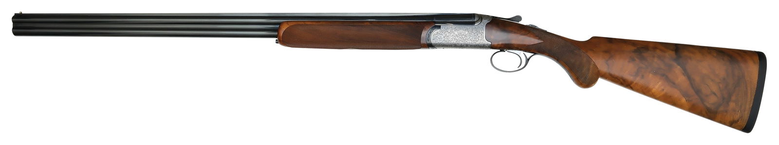 HIGHLY USEFUL B. RIZZINI 28 BORE ROUND BODY GAME GUN. (1 of 2)