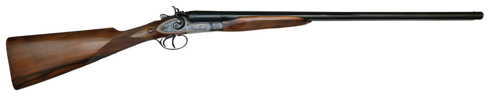 NEAR MINT LIGHTWEIGHT SIACE DI GELMINI MODEL 350G LUSSO 12 BORE HAMMER SHOTGUN. (1 of 6)