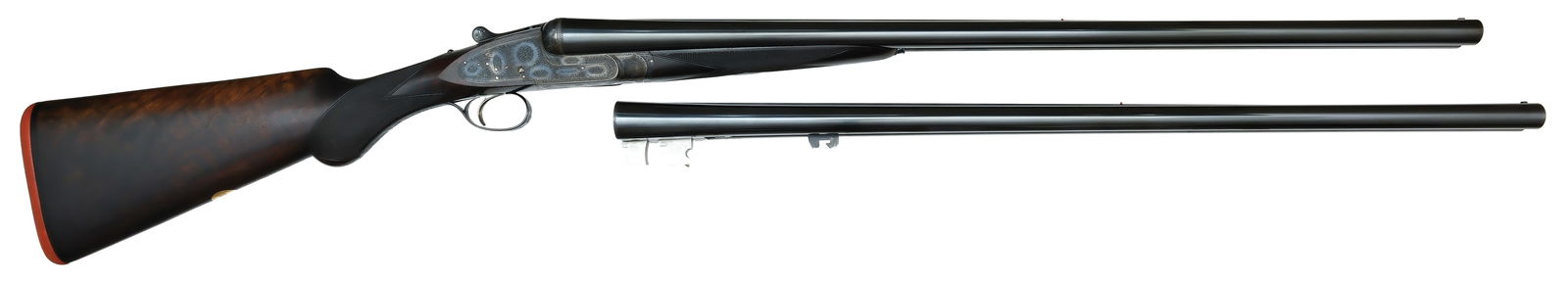 EXCEPTIONALLY FINE GOLDEN AGE BOSS & CO. SELF-OPENING SIDELOCK EJECTOR SINGLE TRIGGER LIGHTWEIGHT (1 of 7)