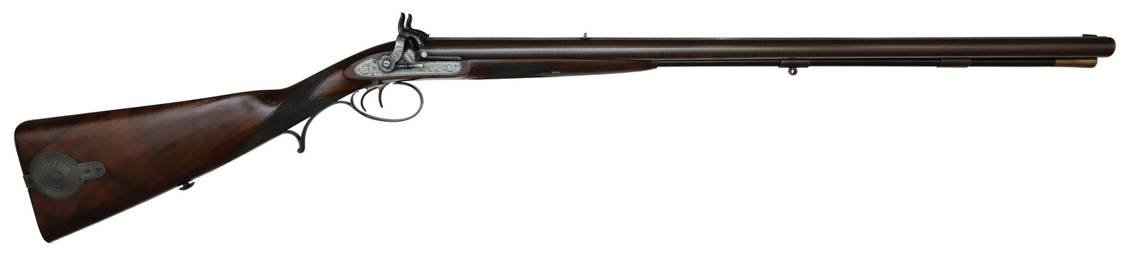 TRULY UNIQUE JAMES PURDEY COMBINATION MUZZLELOADER. (1 of 16)