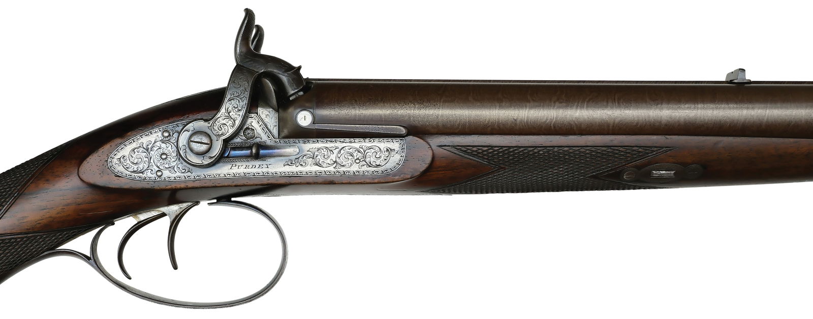 TRULY UNIQUE JAMES PURDEY COMBINATION MUZZLELOADER. - 3
