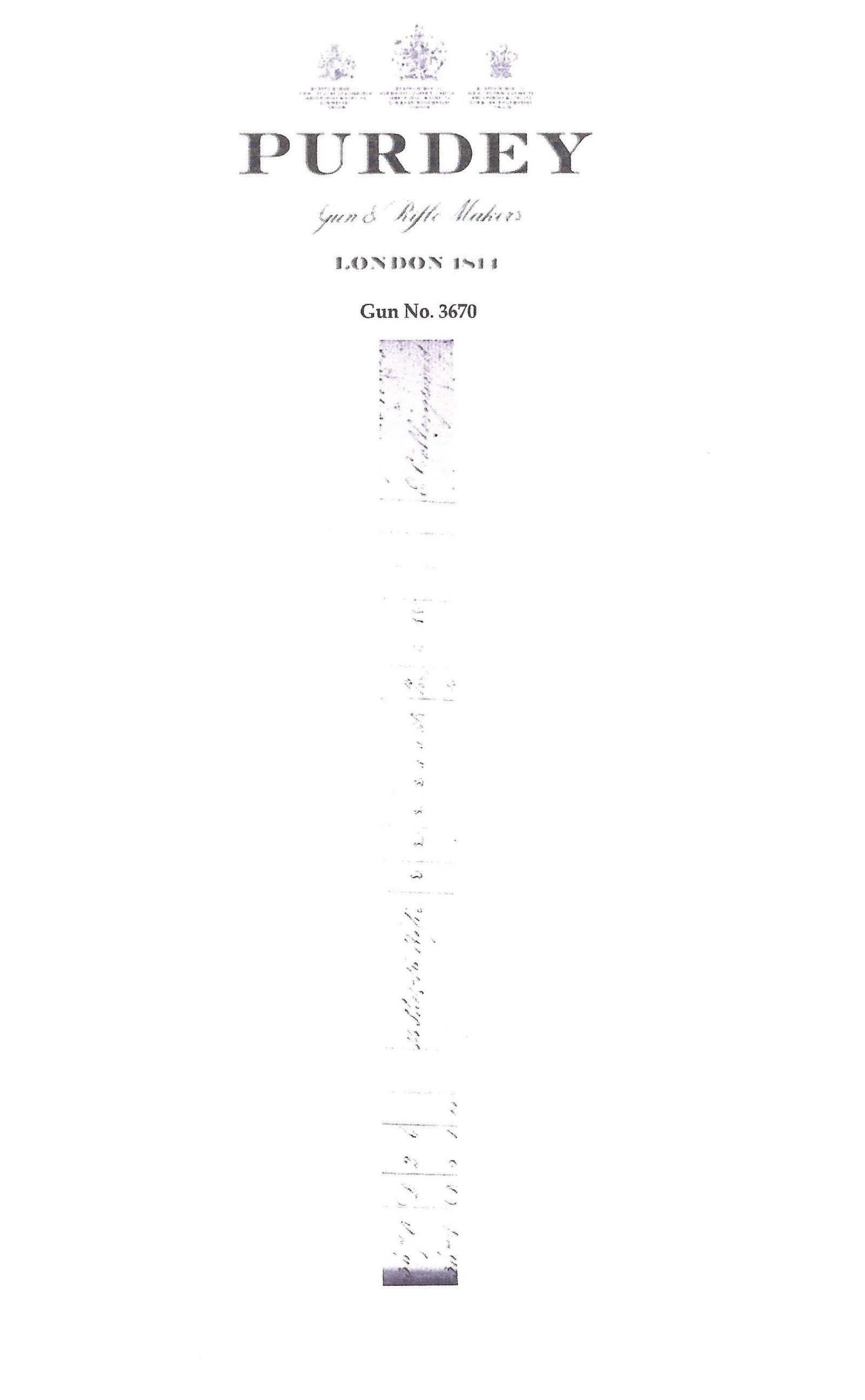 TRULY UNIQUE JAMES PURDEY COMBINATION MUZZLELOADER. - 8