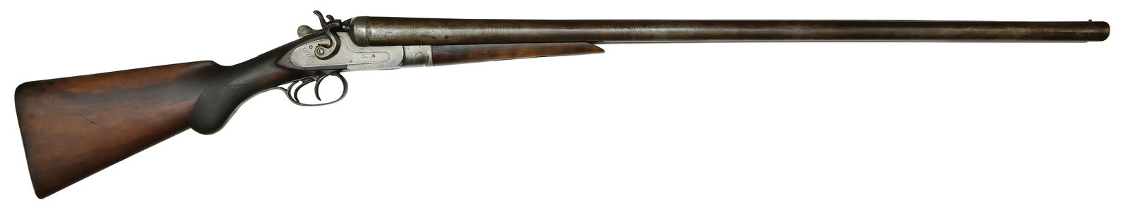 INTERESTING A. GREENER 8 BORE HAMMER SHOTGUN (1 of 2)