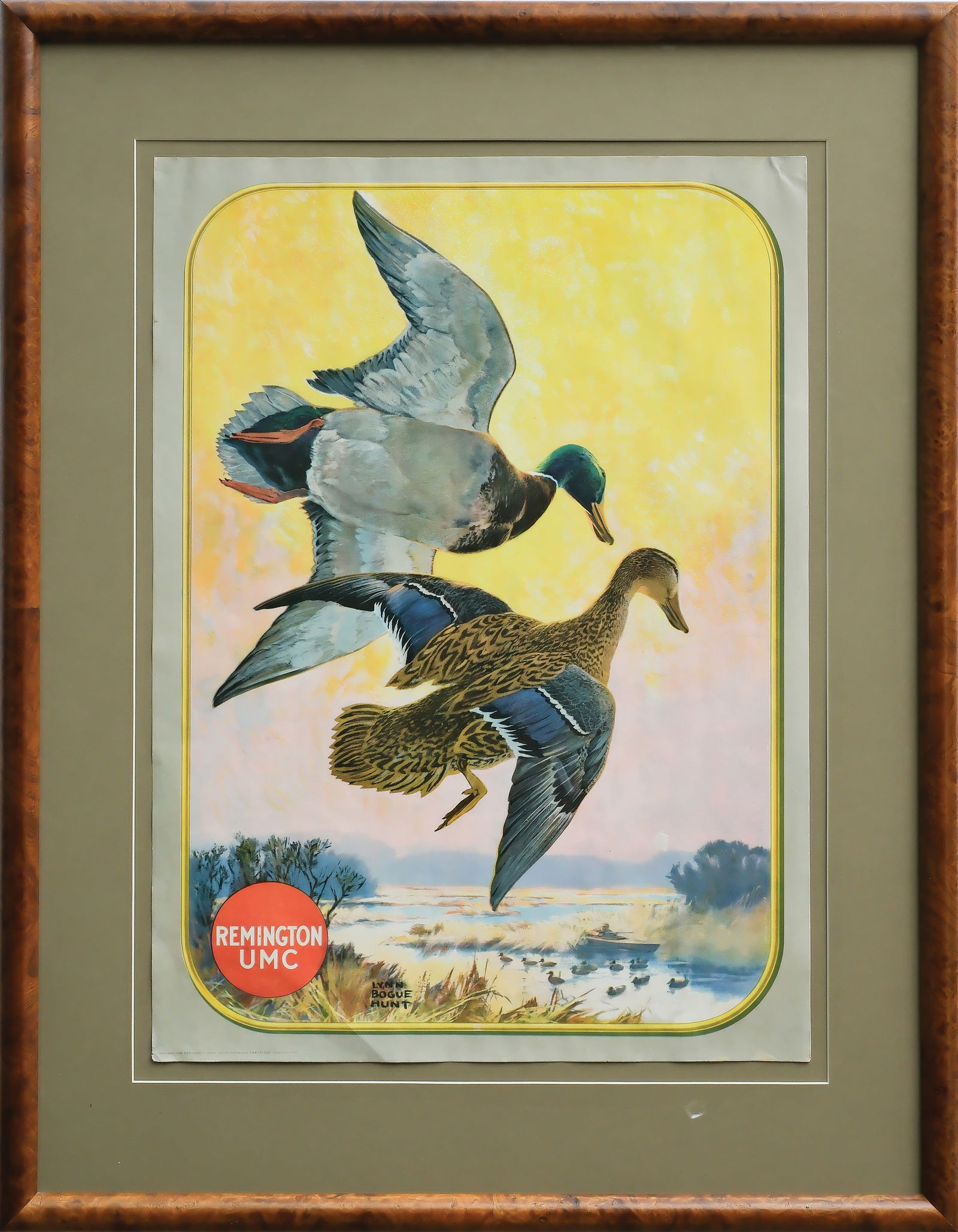 Remington UMC vintage advertising poster (1 of 1)