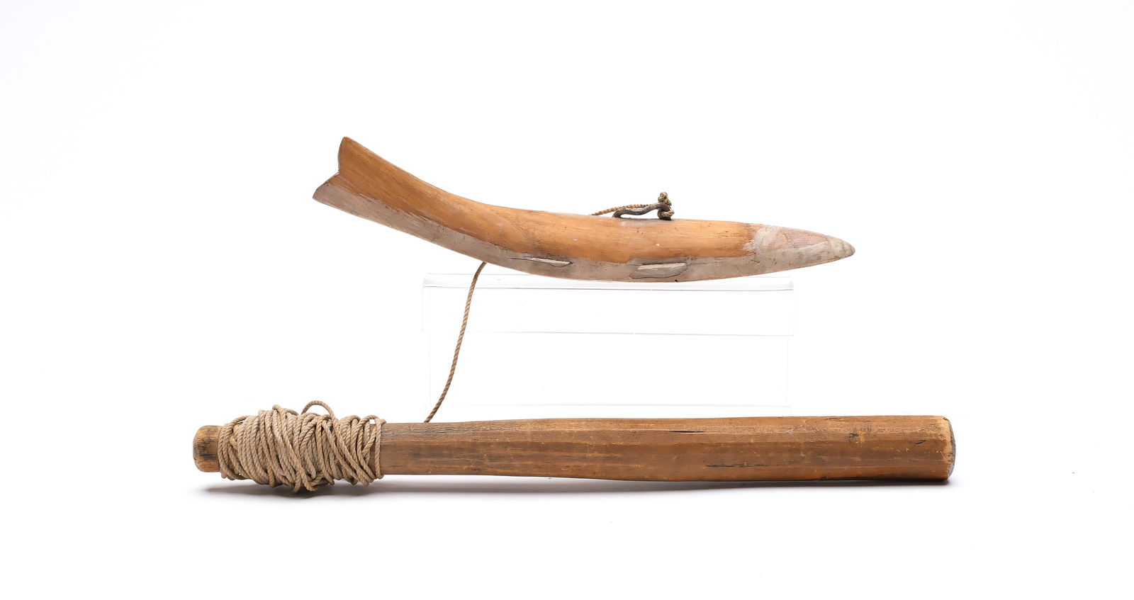 Native American fish decoy. (1 of 3)