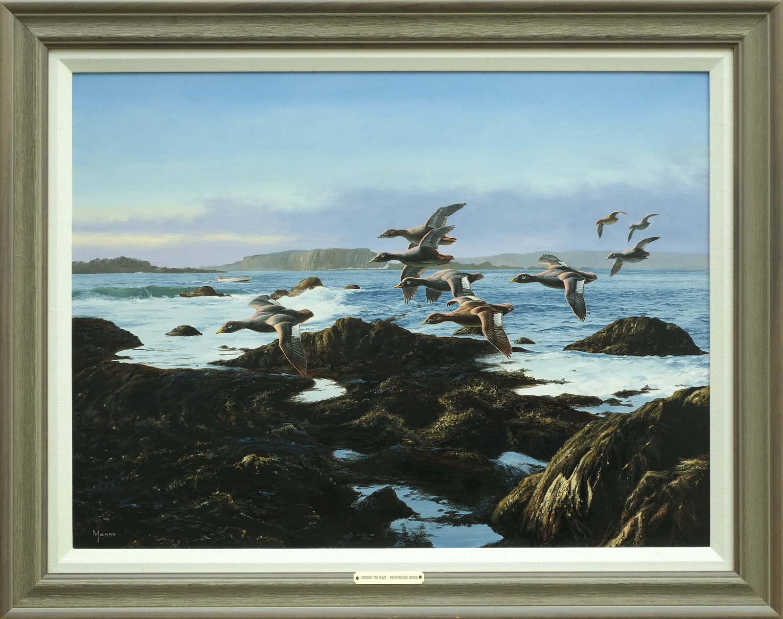 David Maass (b.1929), oil on board. (1 of 1)