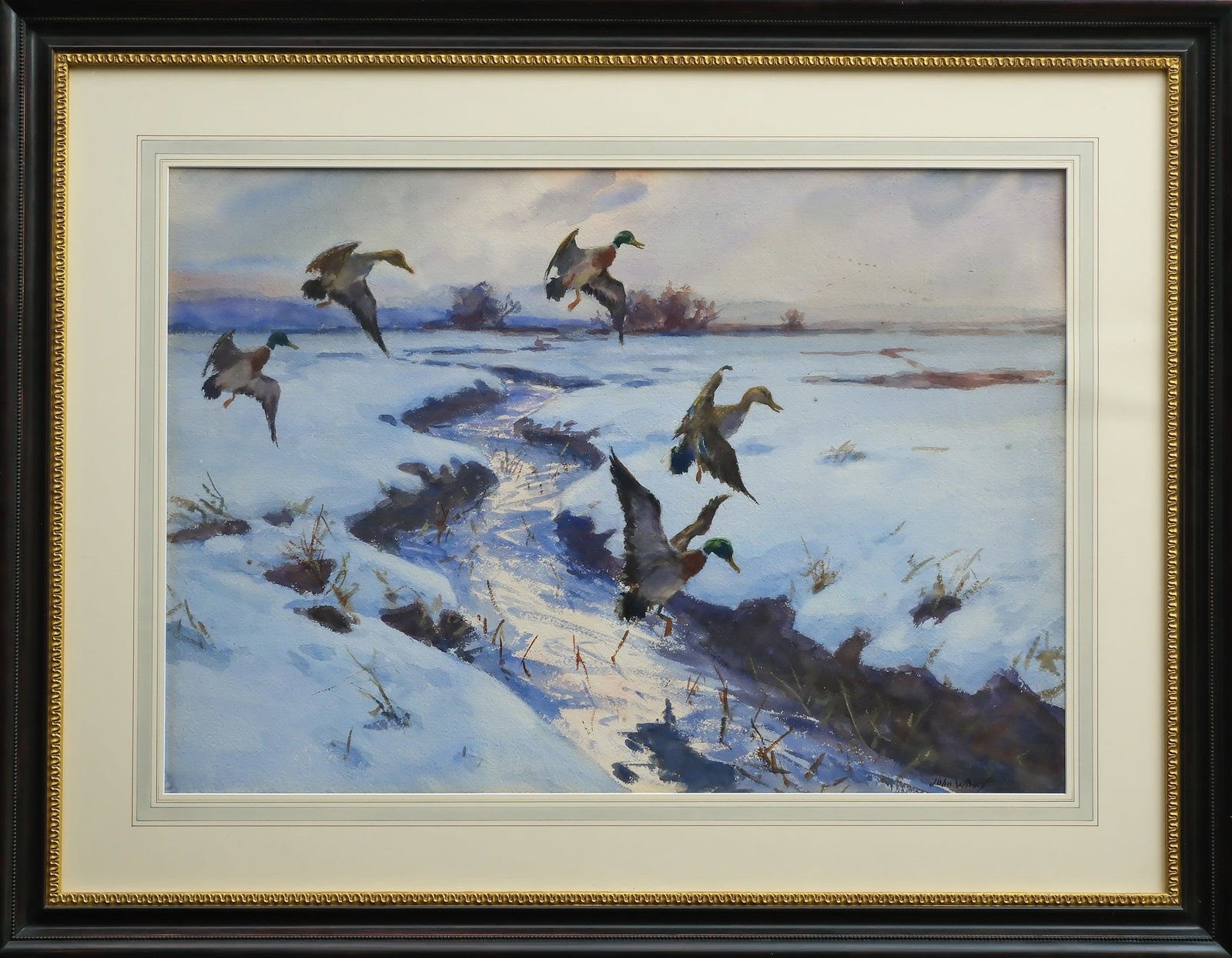 John Whorf (1903-1959), watercolor on paper. (1 of 1)
