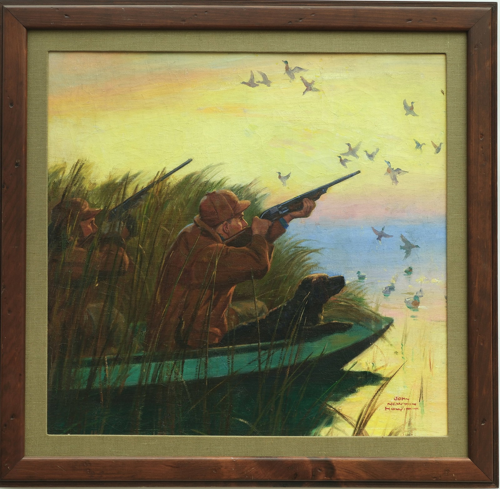 John Newton Howitt (1885-1958), oil on canvas. (1 of 1)