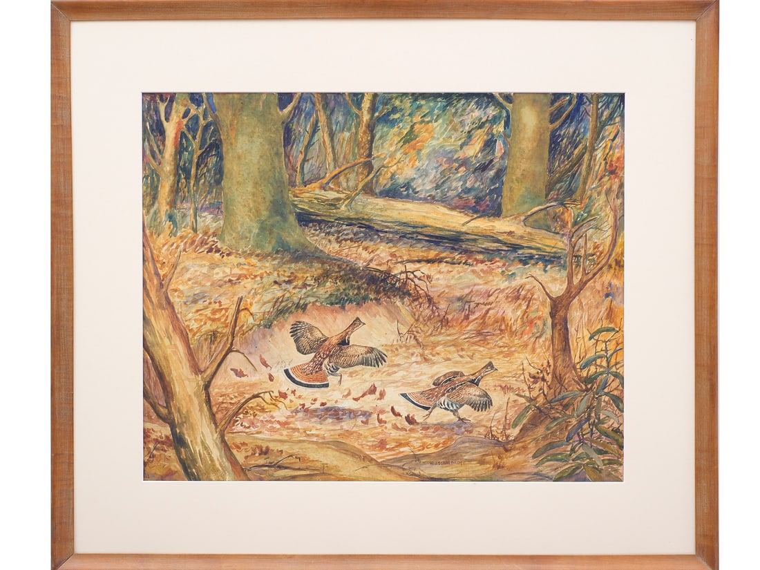 William Schaldach (1896-1982), watercolor. (1 of 1)