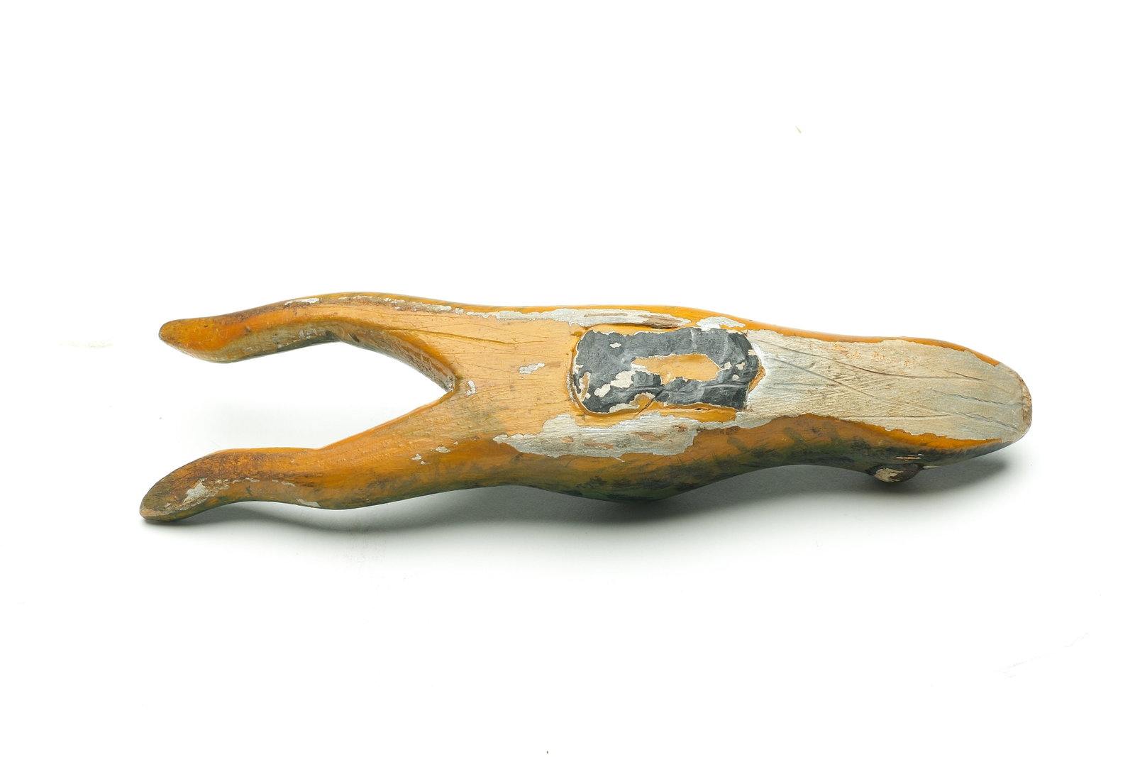 Frog spearing decoy. - 3