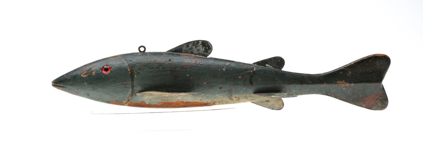 Fish decoy, Lake St. Clair, Michigan. (1 of 3)