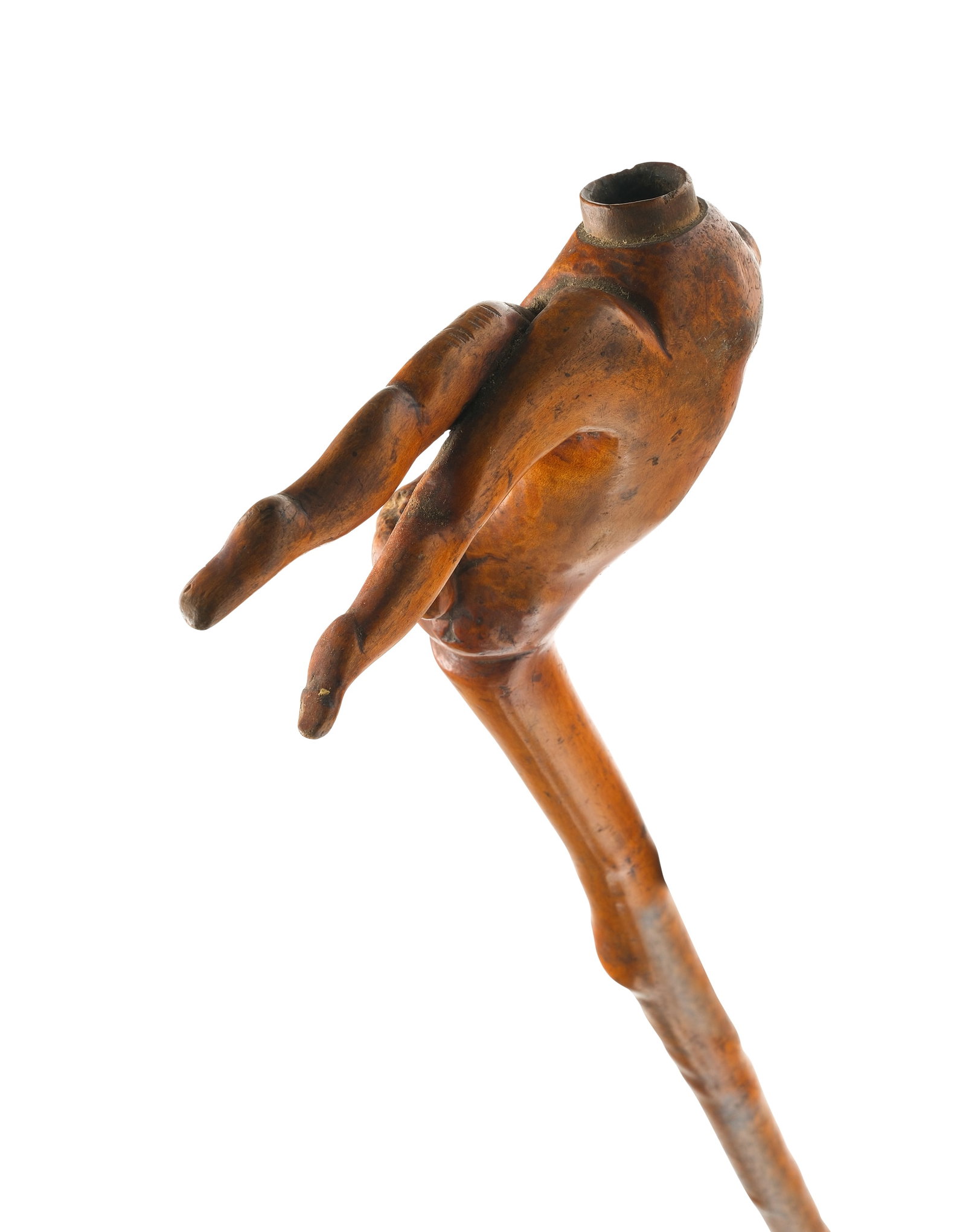 Antique walking stick, circa 1900. - 4