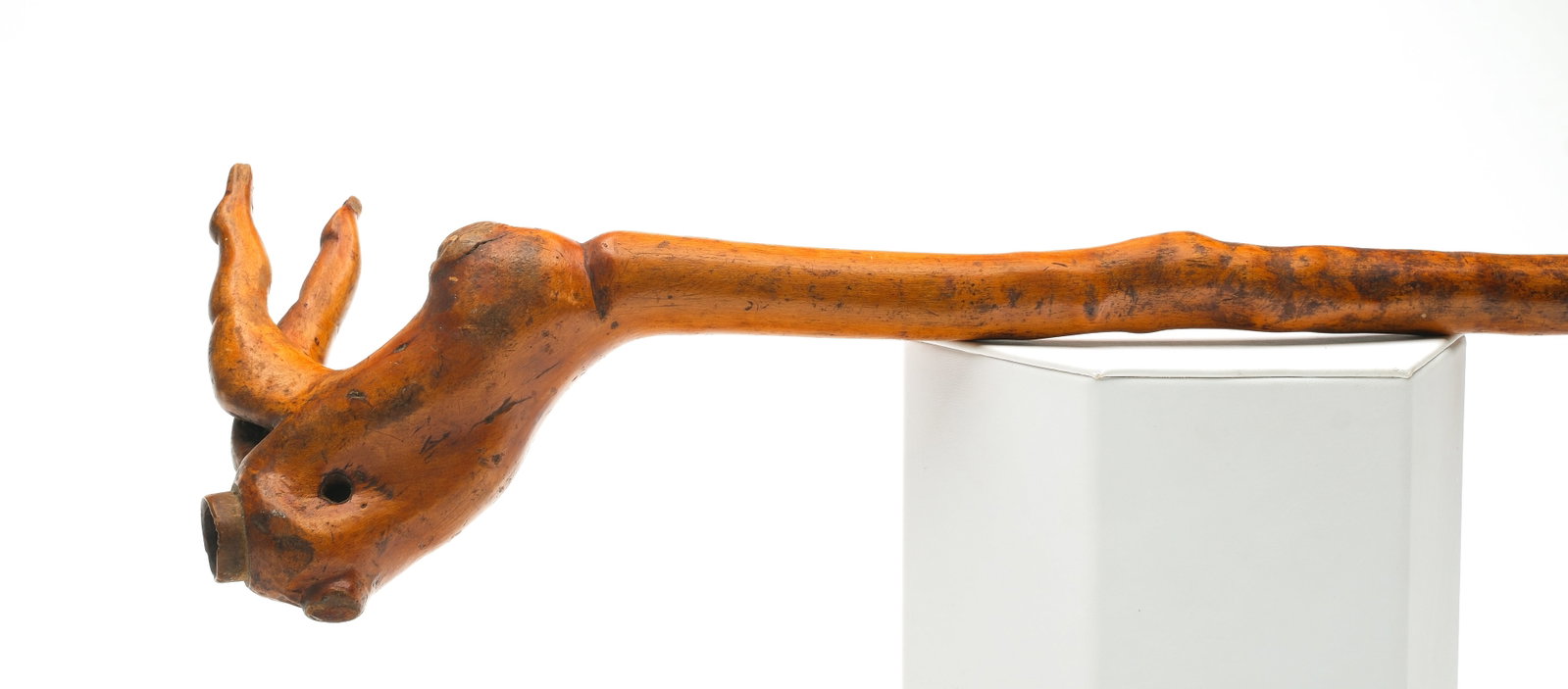 Antique walking stick, circa 1900. - 5