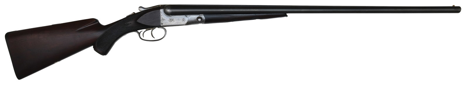 SCARCE PARKER PHE GRADE 20 GAUGE.: SN. 207558 Cal. 20ga. Built on a 0 frame with 28" Parker steel brls that have matted concave top rib and large white front bead. Brl flats with unstruck weight of 2lbs. 15oz. Splinter forend chec