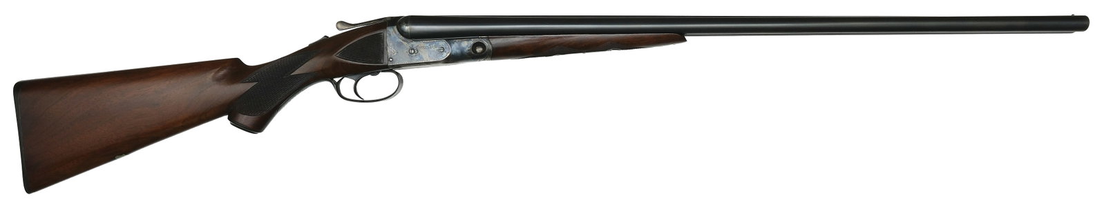 HARD TO FIND PARKER PHE GRADE 20 BORE SHOTGUN.: SN. 226407. Cal. 20ga. Built on a 0 frame with 28" Parker steel brls that have matted concave top rib and brass front bead. Brl flats with unstruck weight of 3lbs. 2oz. Splinter forend checkered 