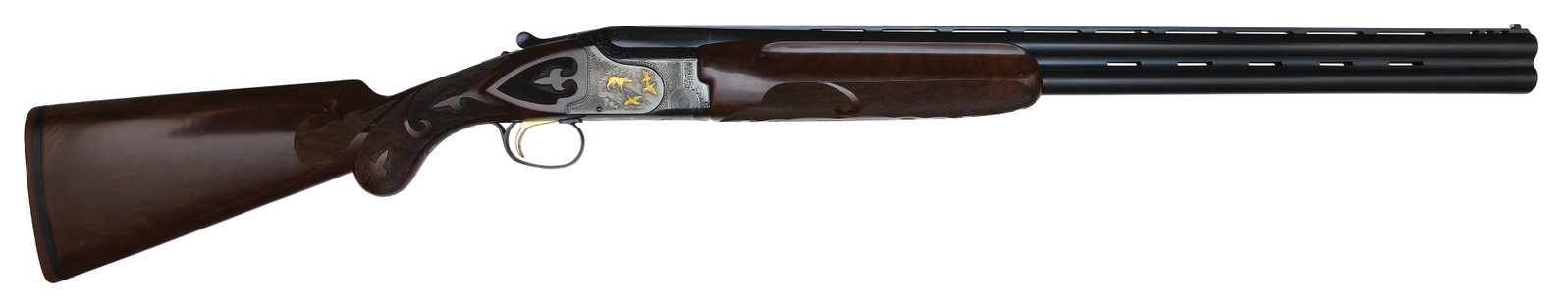 SCARCE WINCHESTER MODEL 101 SUPER PIGEON LIGHTWEIGHT 12 BORE SHOTGUN WITH CASE. (1 of 5)