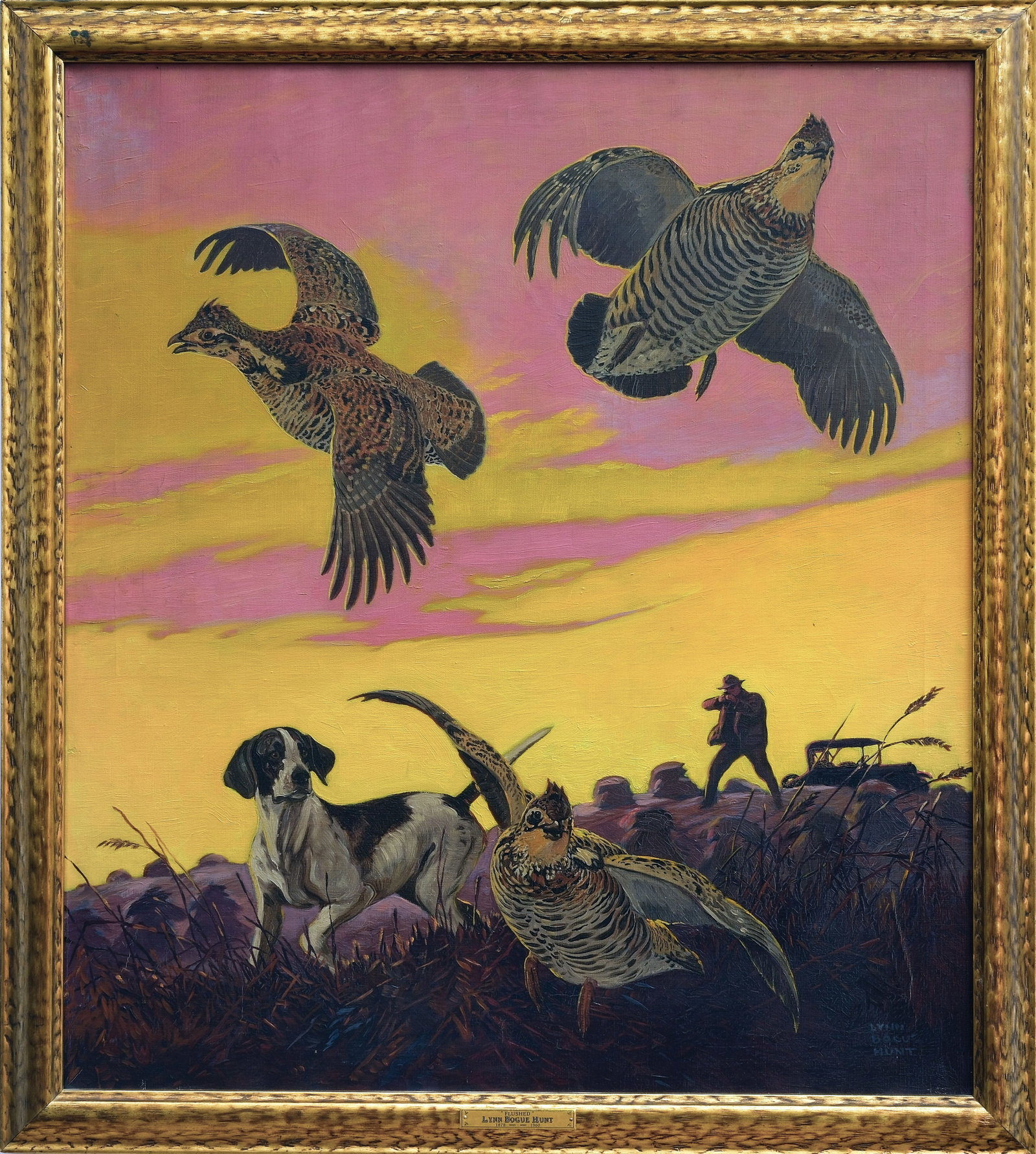 Lynn Bogue Hunt (1878-1960), oil on canvas. (1 of 1)