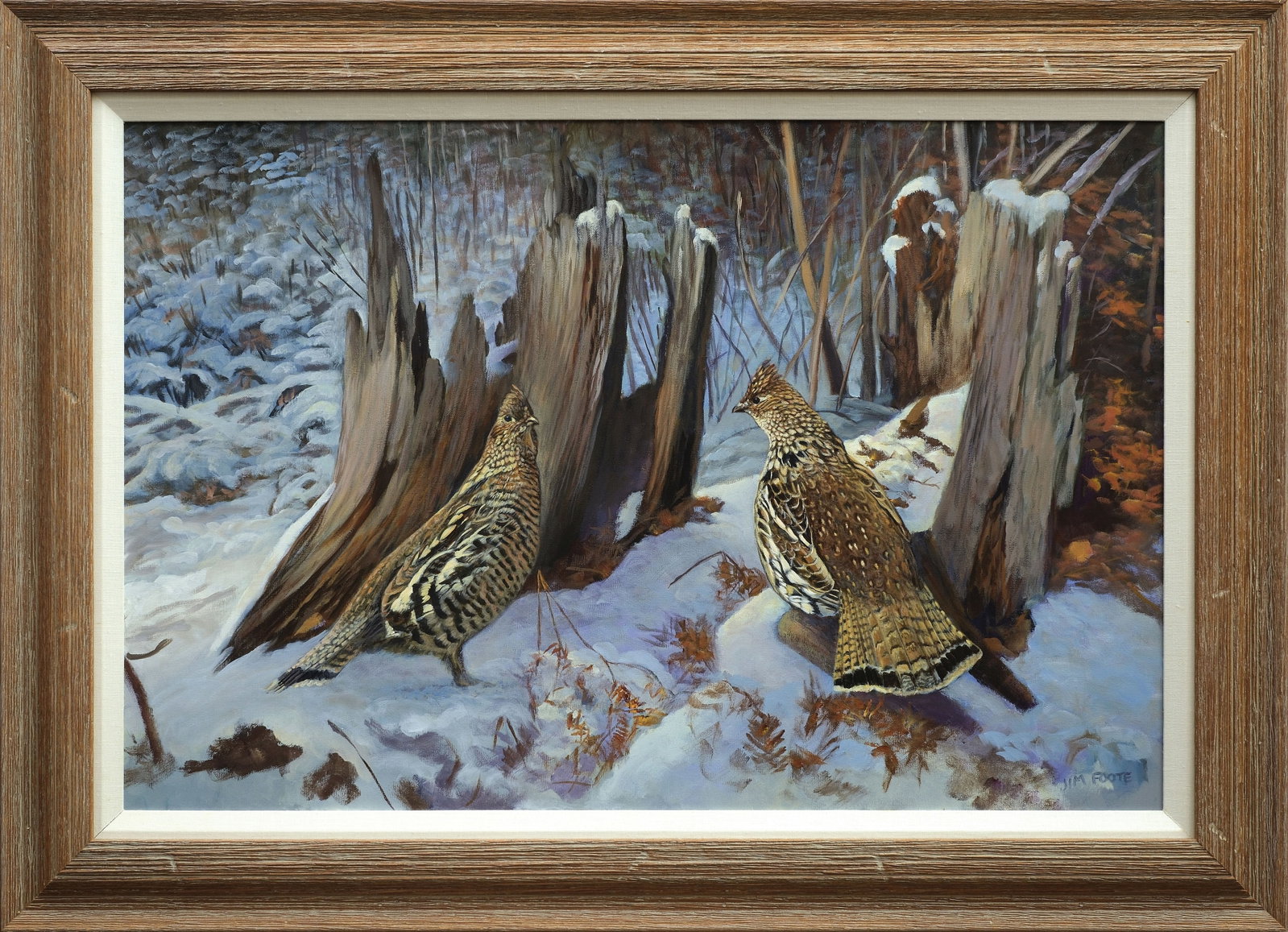 Jim Foote (1925-2004), oil on canvas. (1 of 1)