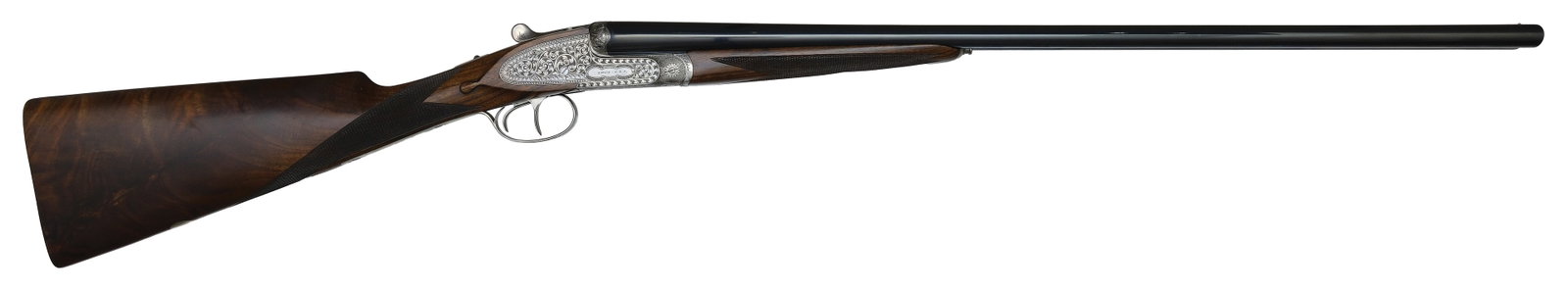 SUPERB ARRIETA MODEL 570 28 BORE SHOTGUN.: SN. 57-03-346-01. Cal. 20ga. Built with 28" Chopperlump brls that have concave top rib with brass front bead. Breech end of rib and brls with engraving. Tops of brls engraved "ARRIETA MODEL 570" on ri