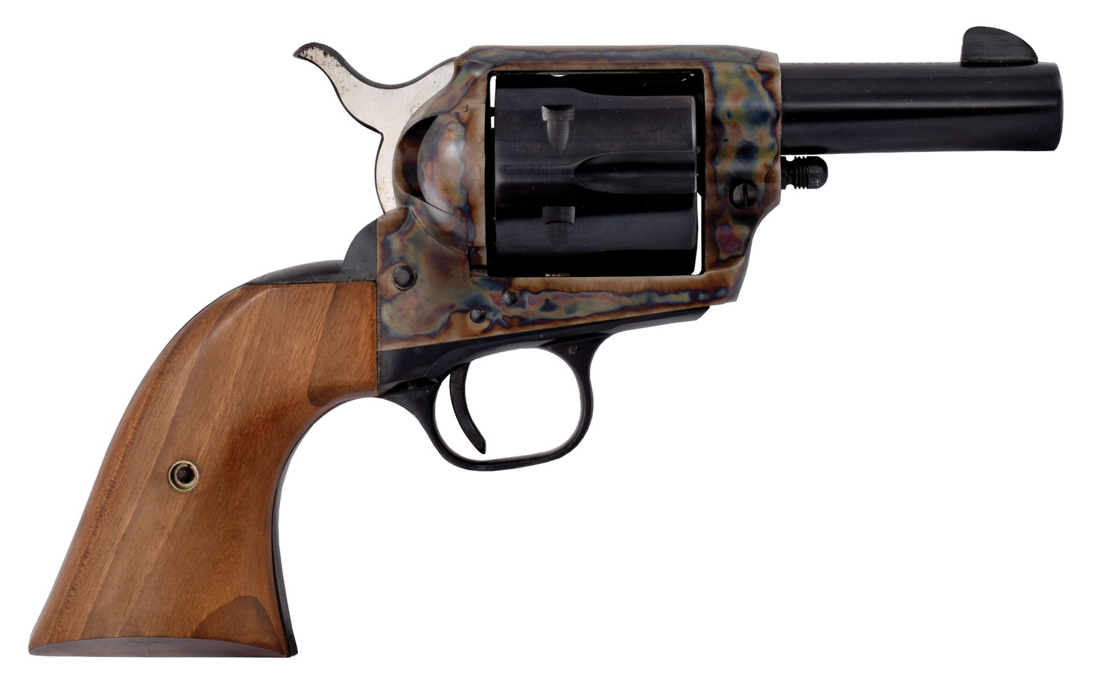 SCARCE AND AS NEW COLT 2ND GENERATION SHERIFF'S MODEL SINGLE ACTION ARMY REVOLVER WITH ORIGINAL BOX. (1 of 3)