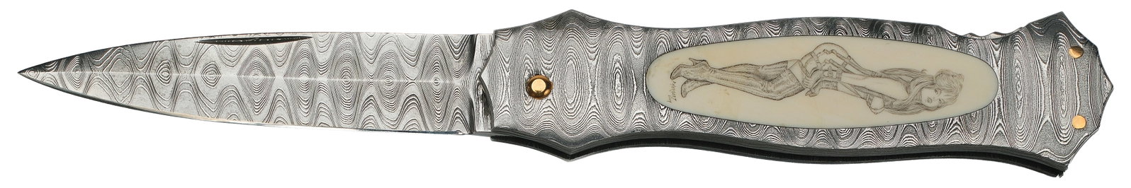 Joe Kious Custom Folding Knife - 2