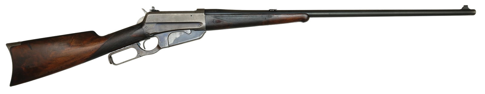RARE WINCHESTER MODEL 1895 DELUXE RIFLE IN .30 U.S. CALIBER. (1 of 2)