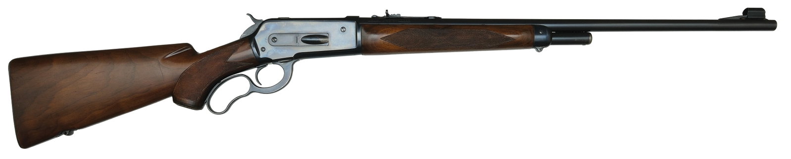 BEAUTIFUL HIGH ORIGINAL CONDITION WINCHESTER MODEL 71 DELUXE RIFLE. (1 of 4)
