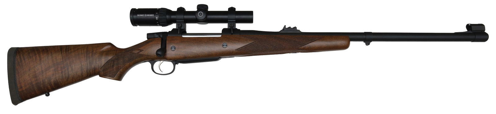 NEAR MINT CZ 550 MAGNUM WITH SCHMIDT AND BENDER SCOPE (1 of 2)