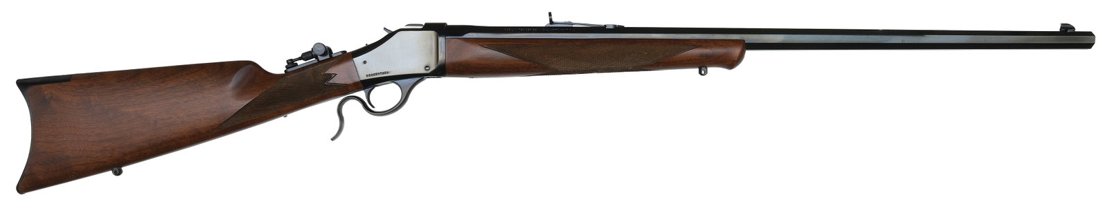 SUPERB 1885 WINCHESTER - MIROKU HIGH WALL WITH ORIGINAL BOX (1 of 2)