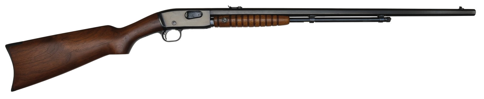 EXCELLENT HIGH ORIGINAL CONDITION REMINGTON MODEL 12 RIFLE. (1 of 2)