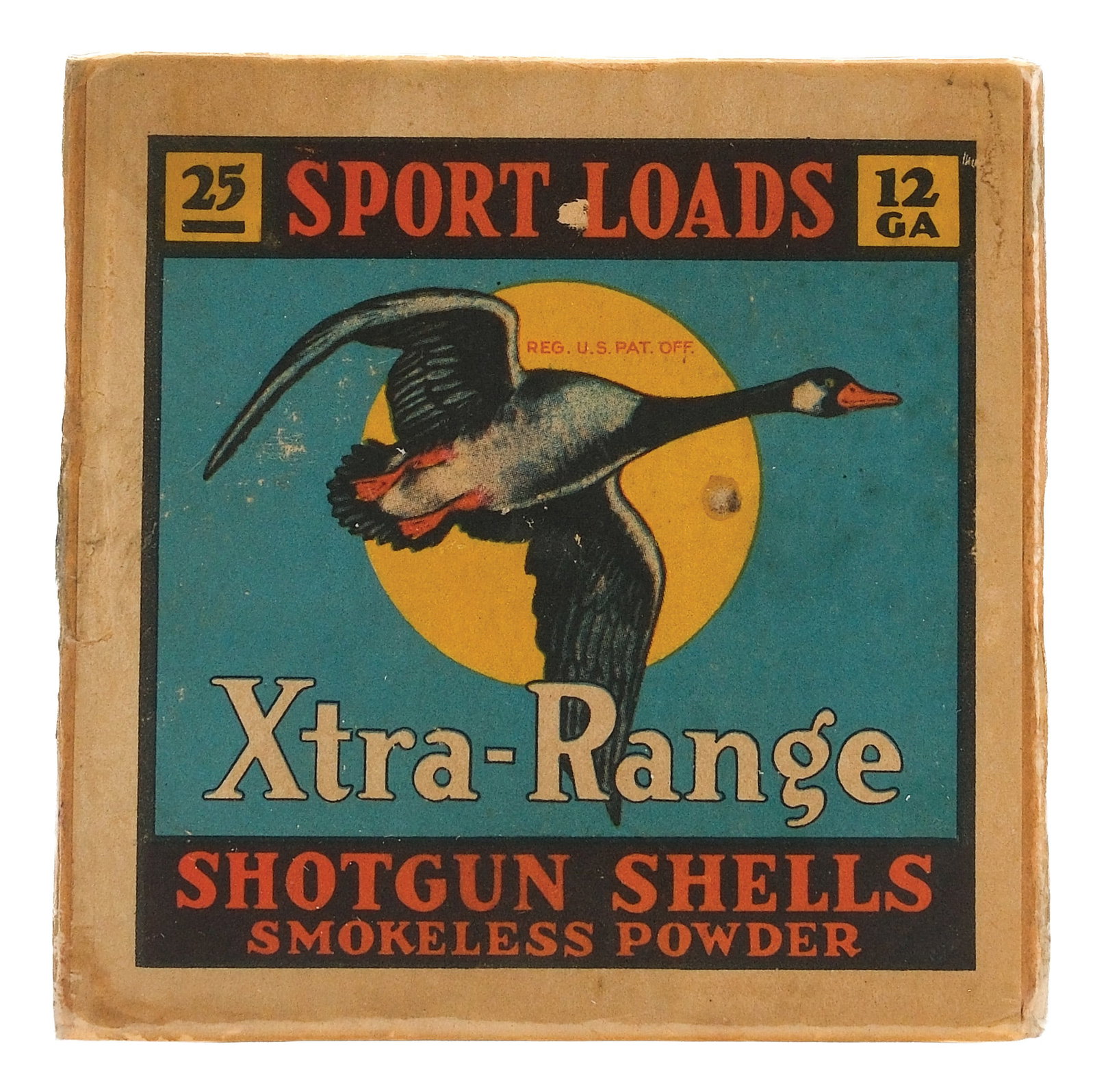 SEARS AND ROEBUCK XTRA-RANGE SHELL BOX.
