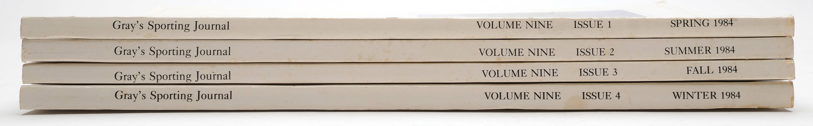 GRAY'S SPORTING JOURNAL LOT. - 2