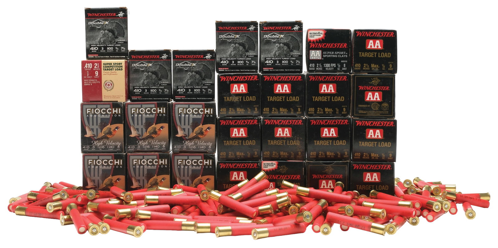SHOOTERS LOT OF .410 BORE SHOTGUN AMMO. (1 of 1)