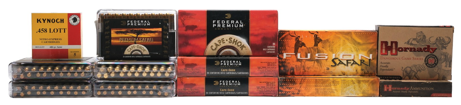LOT OF 458 LOTT AMMUNITION. (1 of 1)