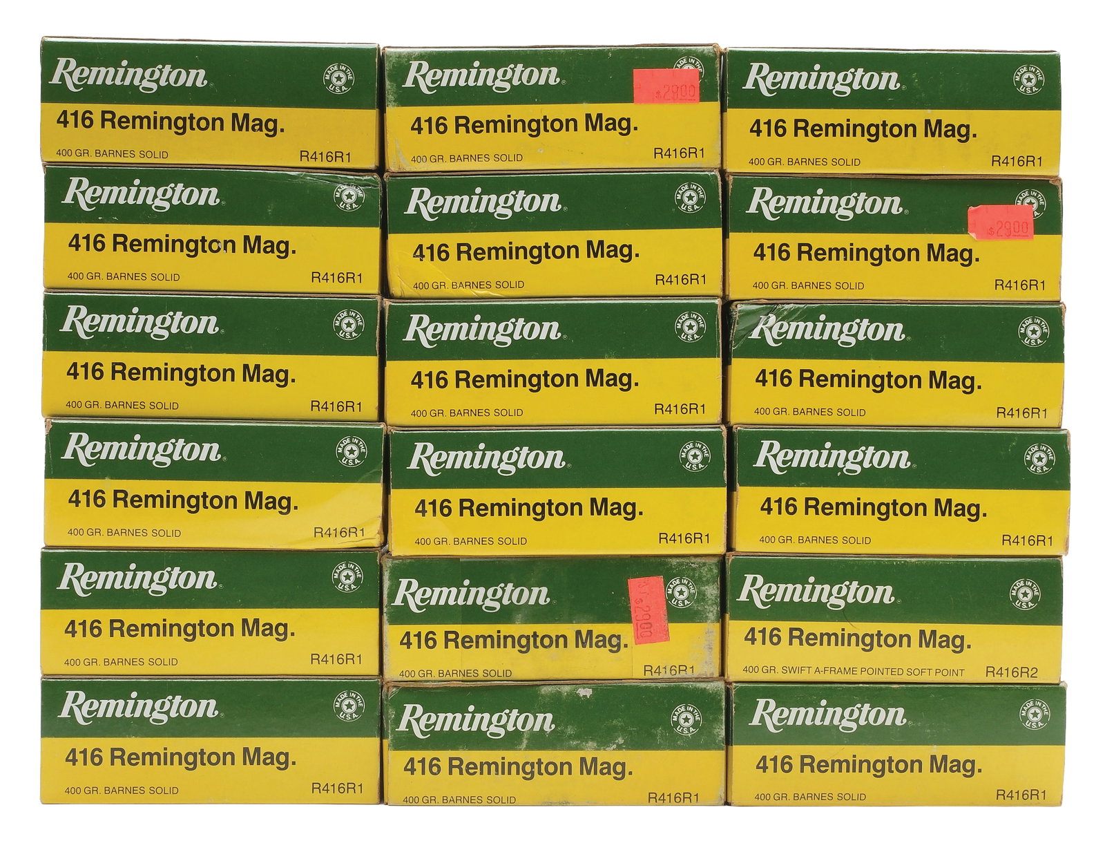 LOT OF 416 REMINGTON MAG. AMMUNITION. (1 of 1)