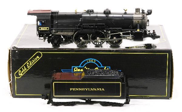 NETTE - WEAVER PRR K-4S 4-6-2 Loco: QSI, Oper. Smoke & marker lights, test run, ob w/insert, C9